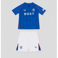 Rangers Fußballbekleidung Heimtrikot Kinder 2024-25 Kurzarm (+ kurze hosen)